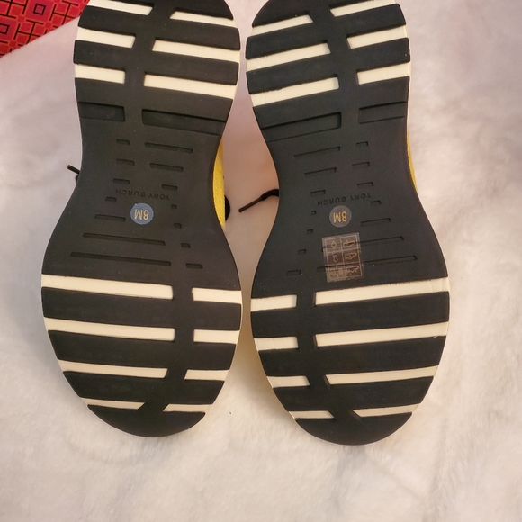 NEW! TORY BURCH FABULOUS, CHIC, & SEXY KICK TRAINER REMEMBER STR SNEAKERS SHOES - Picture 9 of 11